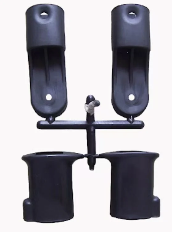 Molded mounting components